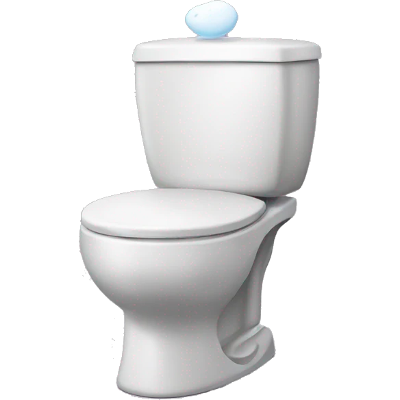 toilet with head coming out of it emoji