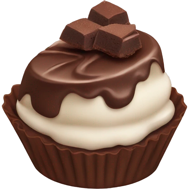 chocolate dessert emoji