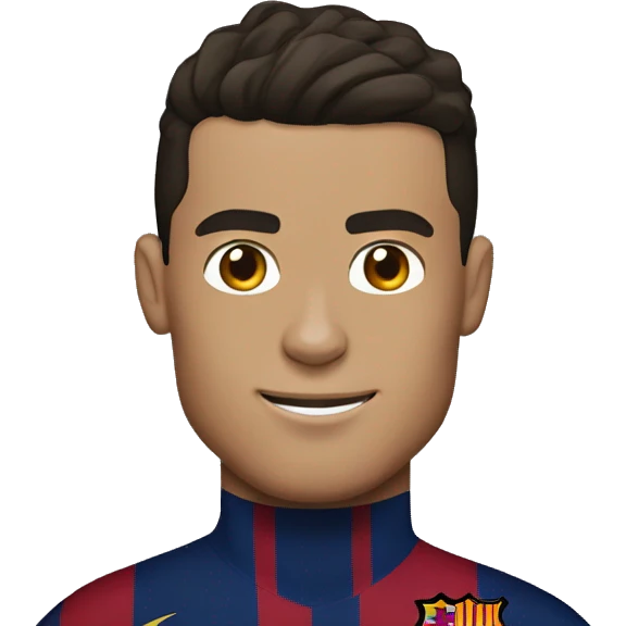 Cristiano Ronaldo Barcelona  emoji