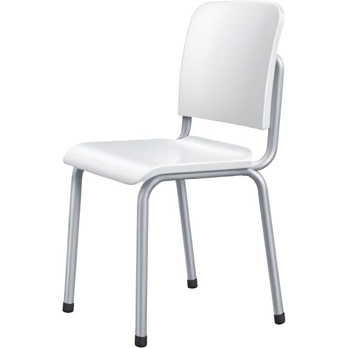 Plastic chair  emoji