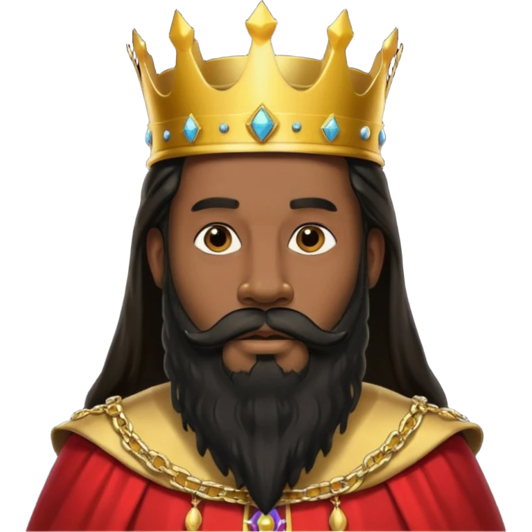 black king emoji