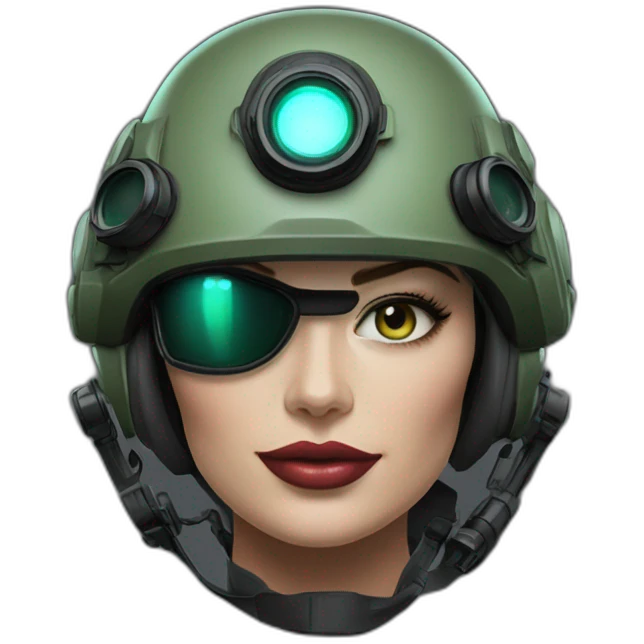 margot-robbie-night-vision-gear-helmet emoji