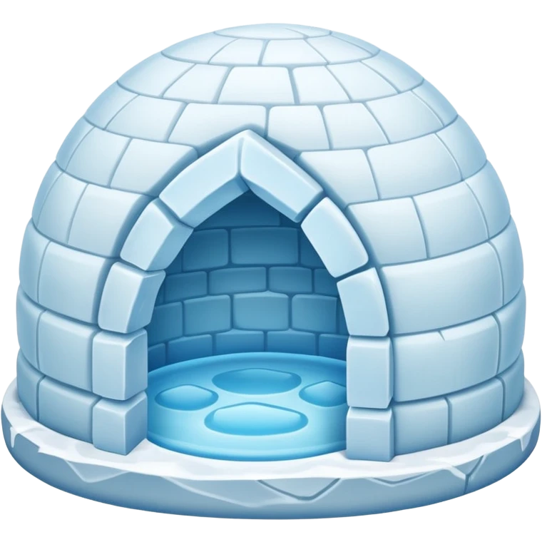 ice igloo emoji