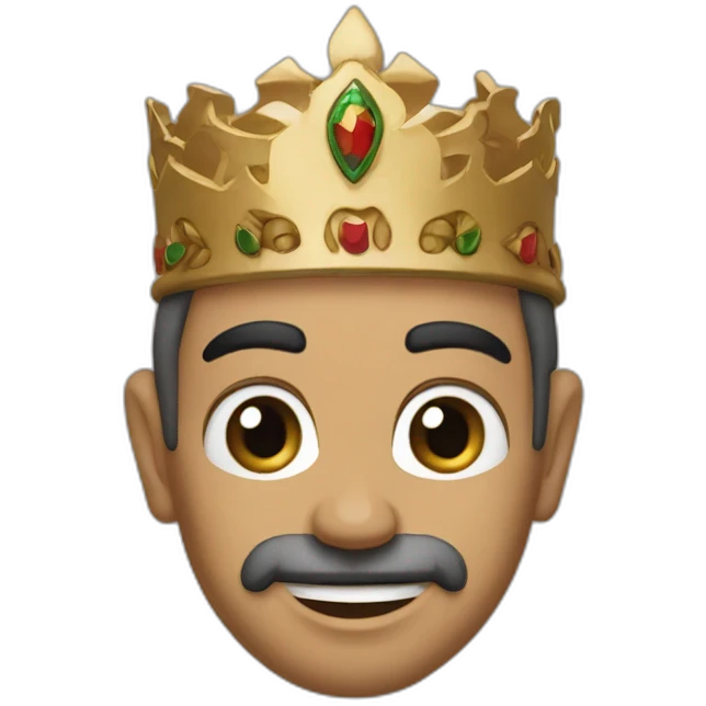 Le roi du Maroc emoji