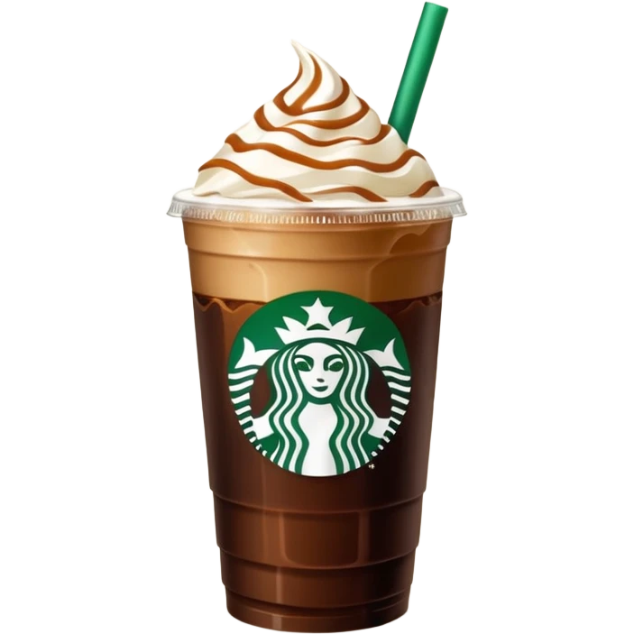 Starbucks iced coffee with Dubai chivalry bar with green filling and burn Khalifa  emoji