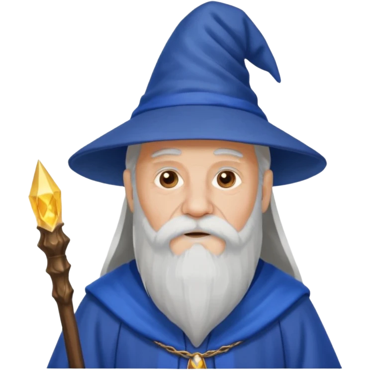 wizard old man  emoji