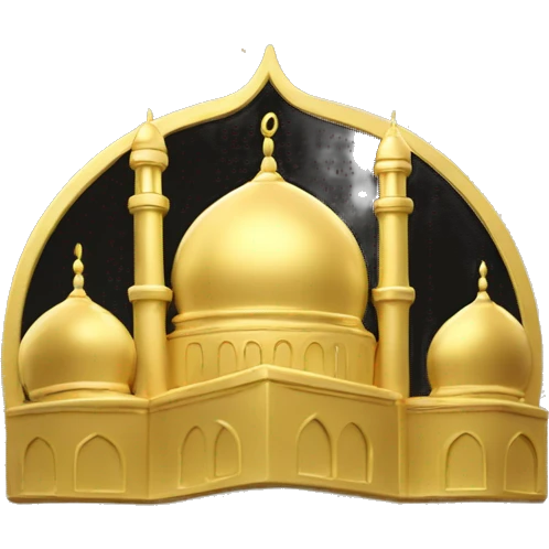 mosque gold coin emoji