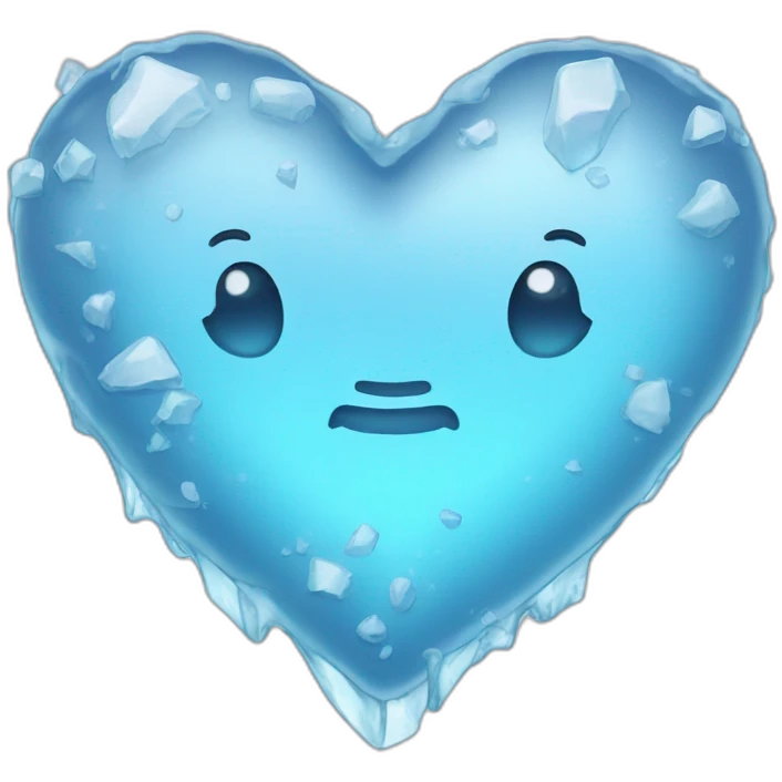 heart ice emoji