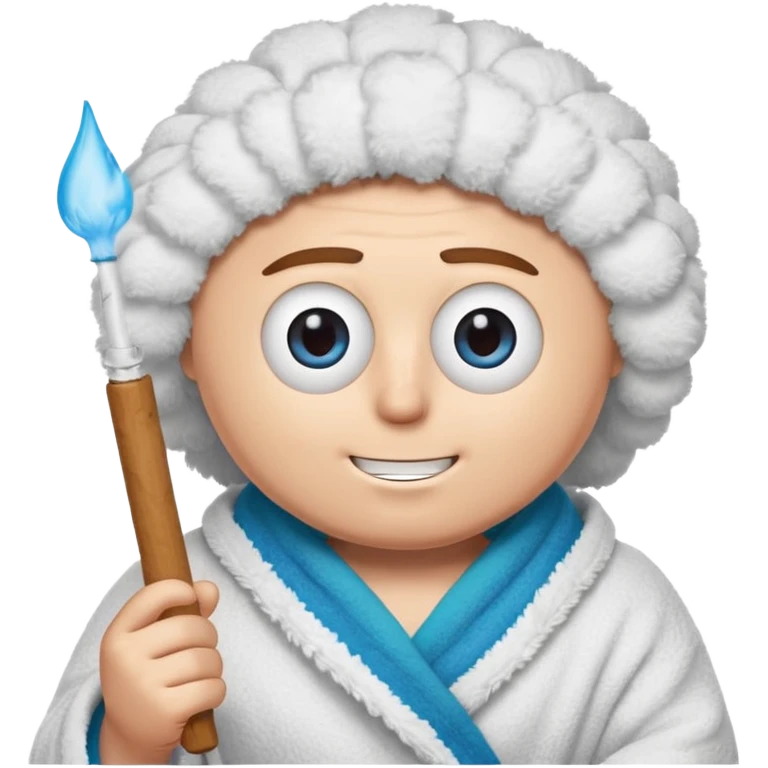 Un emoji que sea del personaje toallin emoji