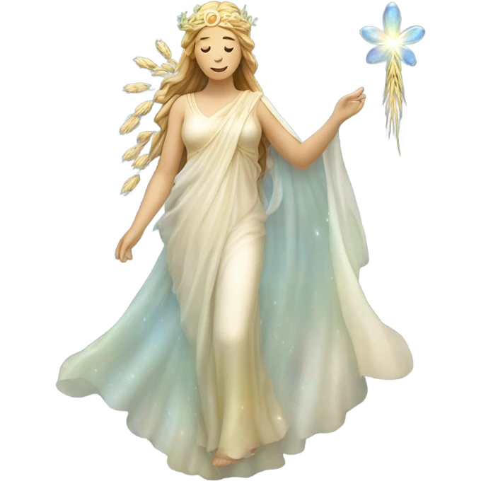 astrology virgo the maiden iridescent  emoji