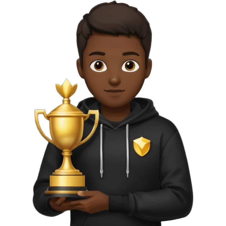 MVP + Tournament +Gaming + Black sweatshirt emoji