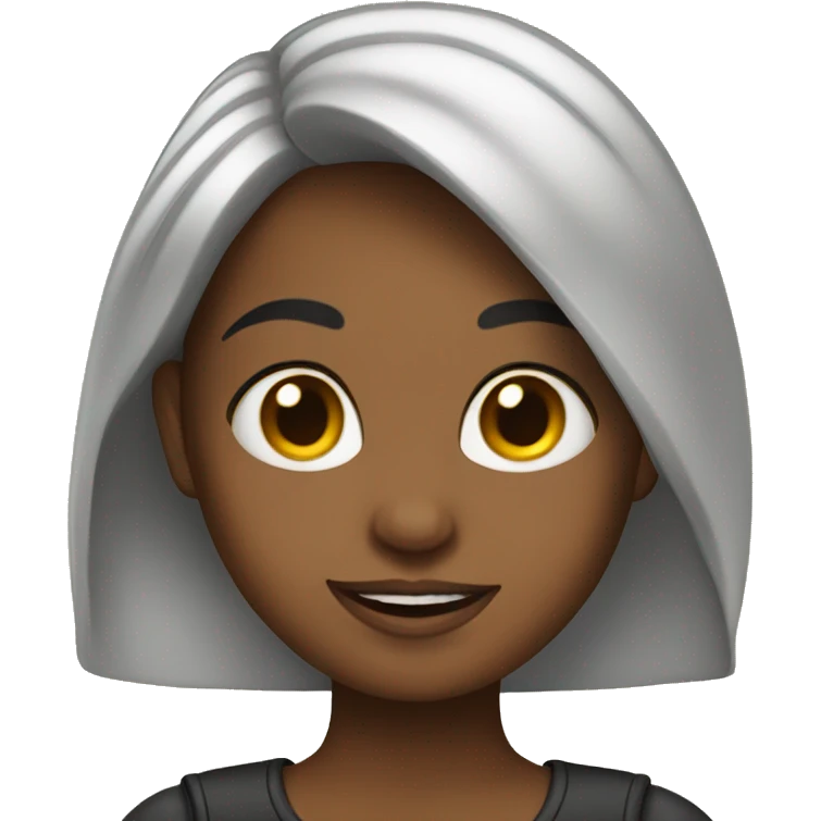 Cartoo girl  emoji