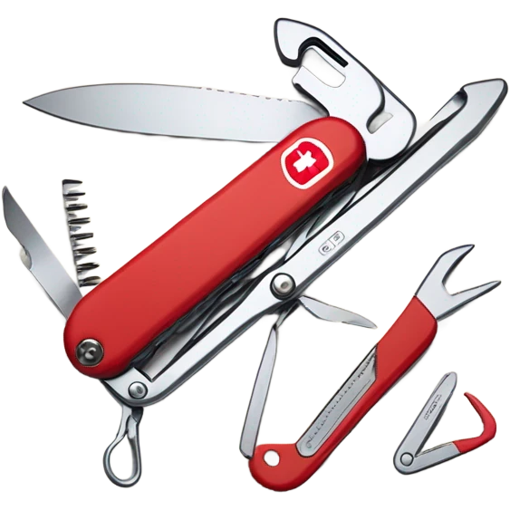 Swiss army knife emoji
