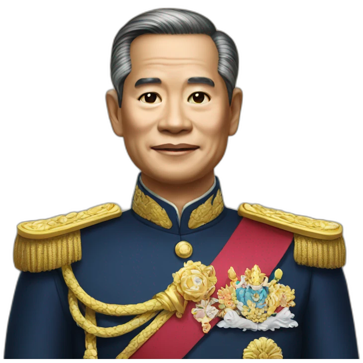 King of thailand emoji