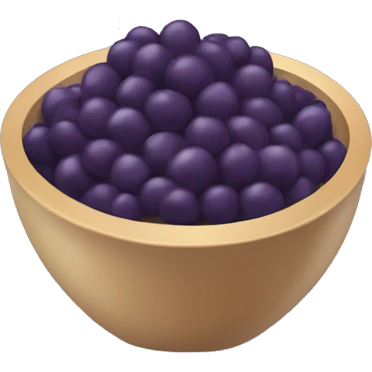 Acai bowl emoji