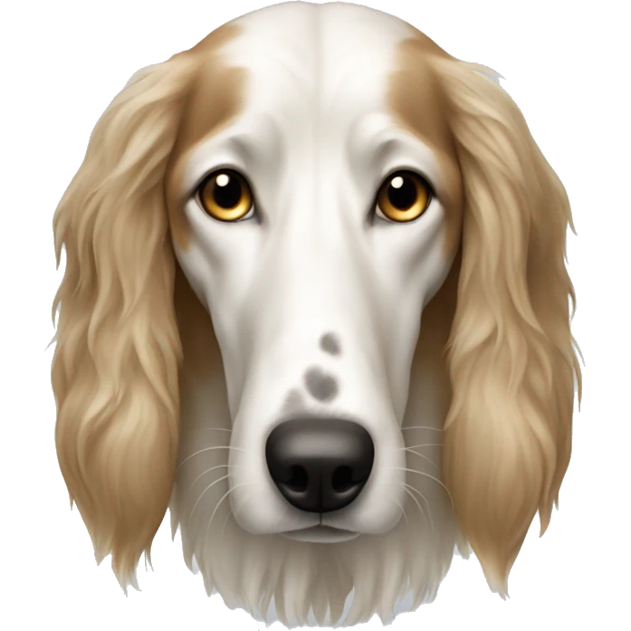 borzoi long nose dog emoji