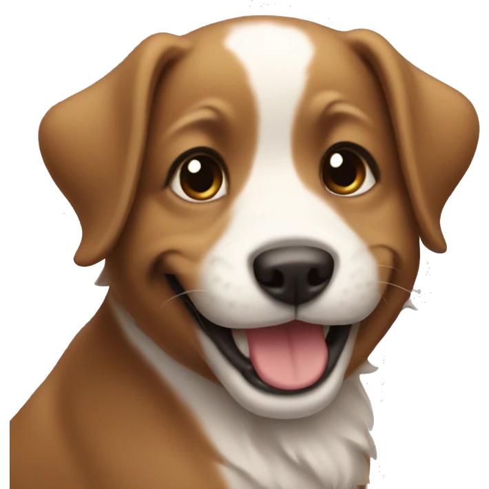 happy puppy emoji