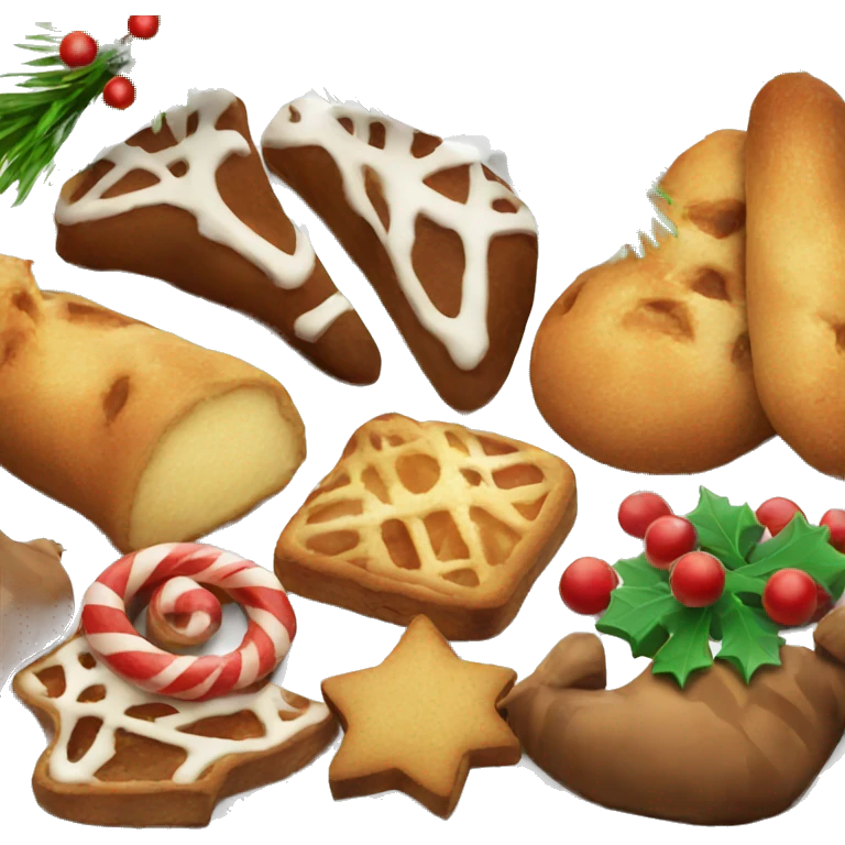 Christmas food  emoji