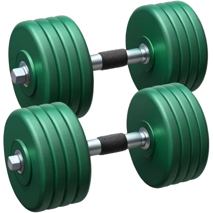 "Green dumbbell" emoji