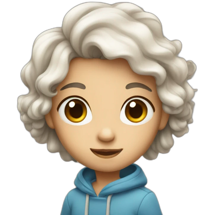 Sweet and cute looking emoji