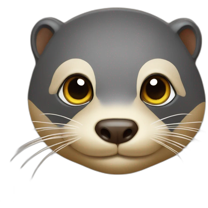 Loutre sur tortu emoji