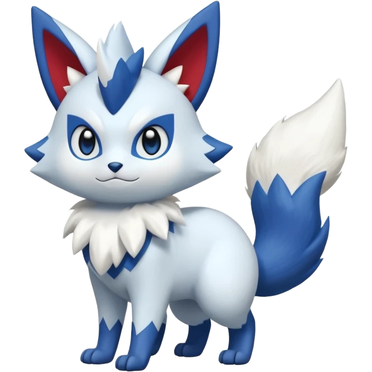 Meowstic-Zangoose-Fakémon-hybrid-creature (full body)  emoji