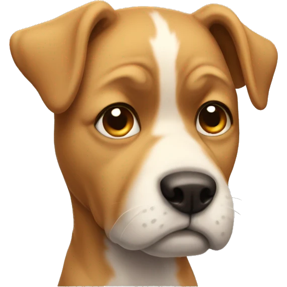 Dog sad emoji