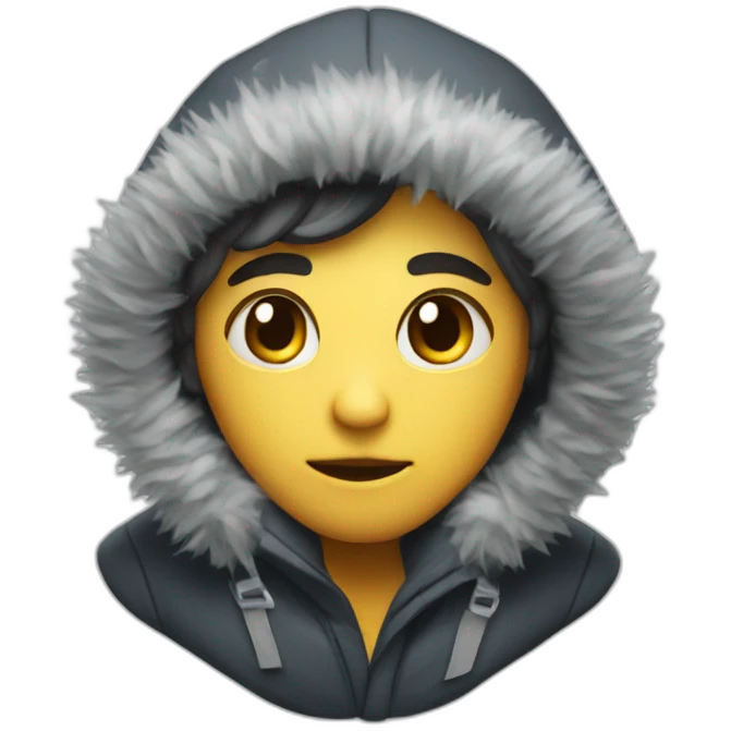 To be cold emoji