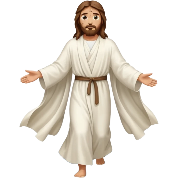 jesus walking on water emoji