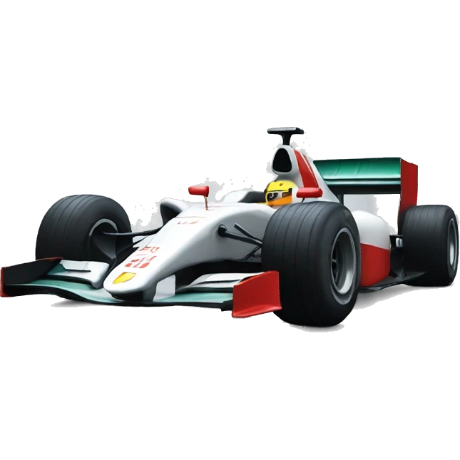 Formula one car emoji