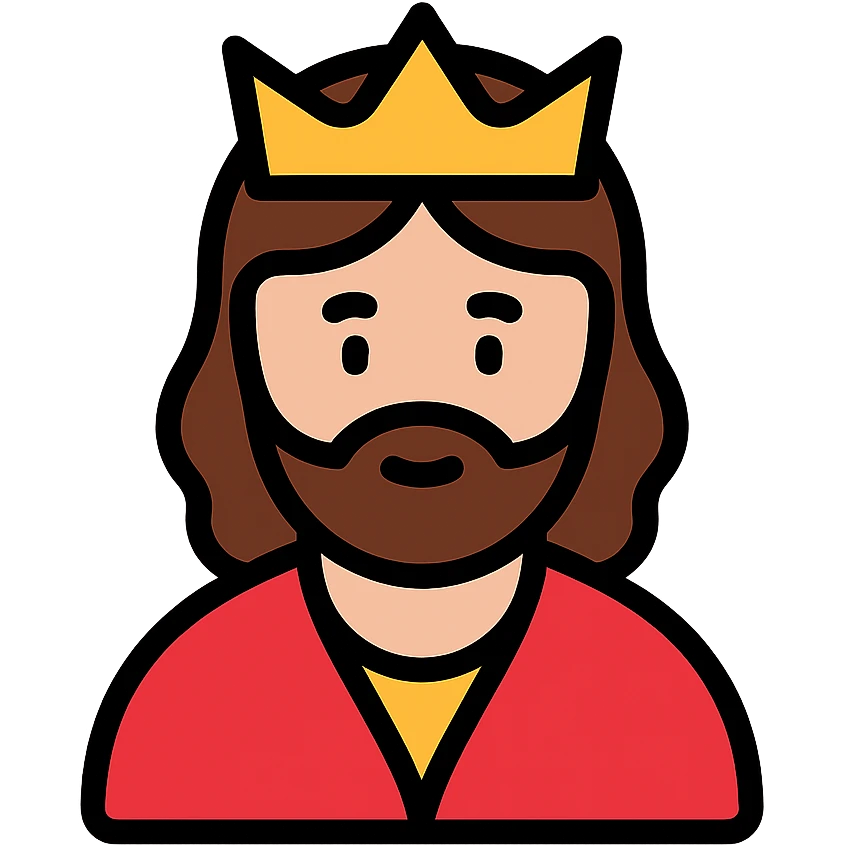 Jesus crown icon emoji