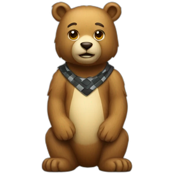 Chess bear emoji
