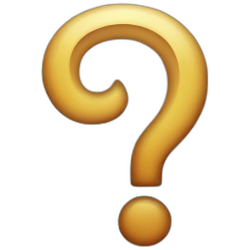 question mark in steam emoji