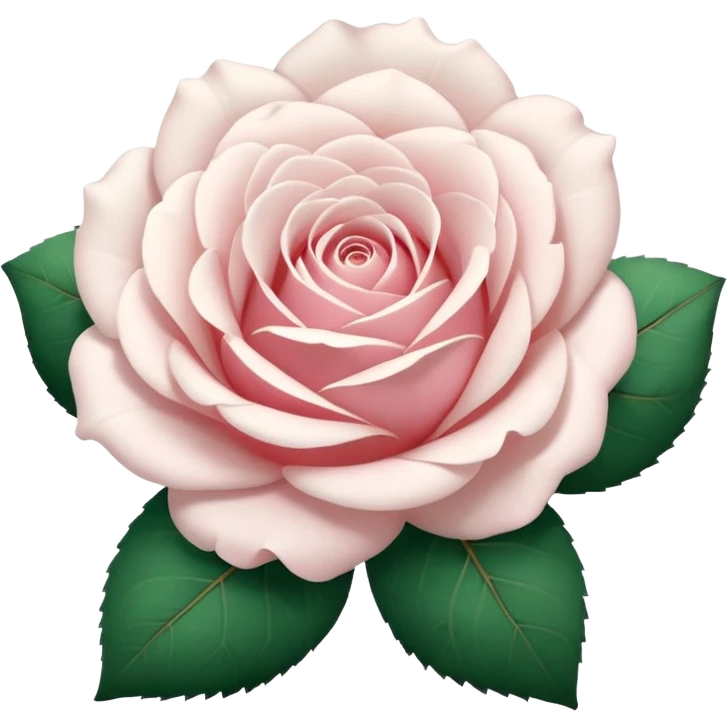 simple white rose, this style 🌸 emoji