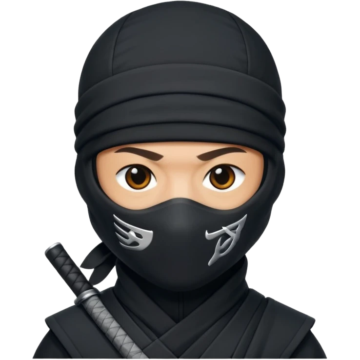 Haz un ninja de nike emoji