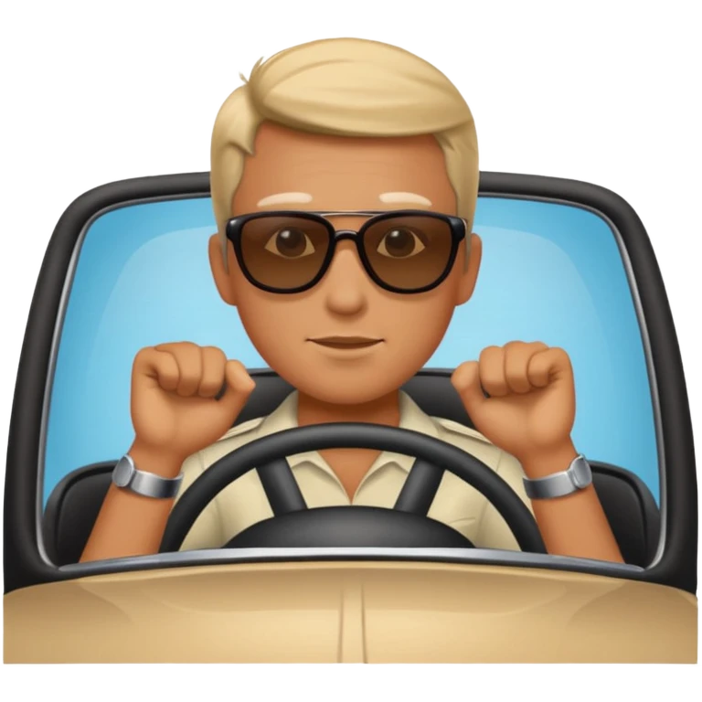 conduciendo emoji
