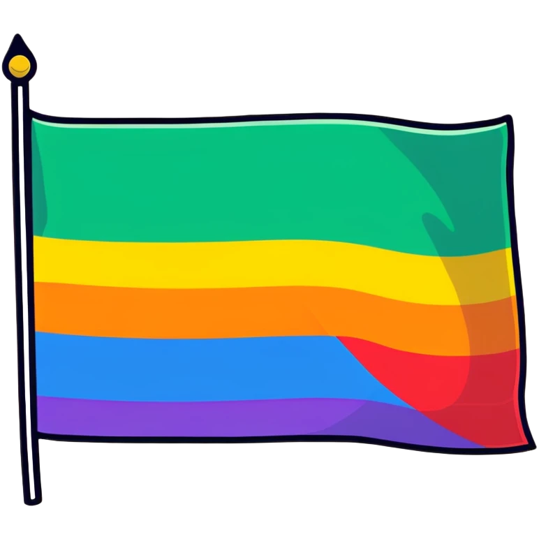 pride flag emoji