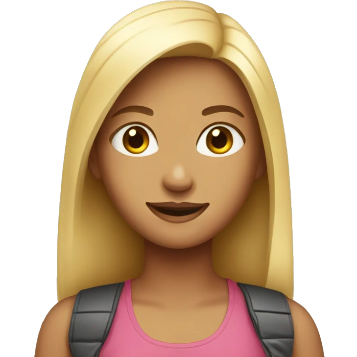 girl with good fit emoji