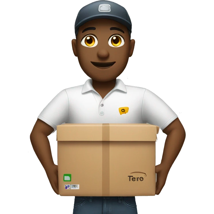 Amazon delivery driver  emoji