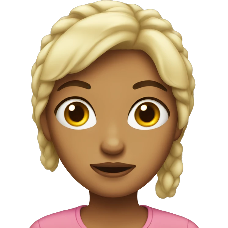Lazy girl emoji