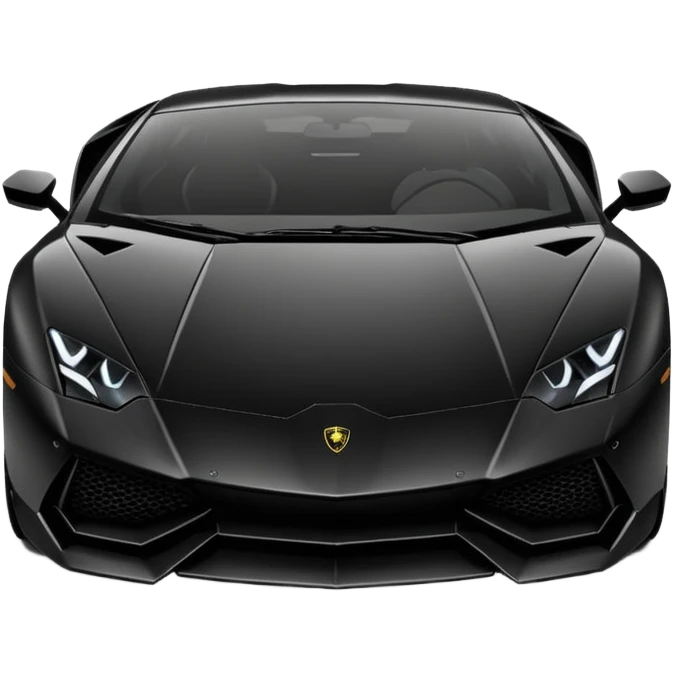 black lamborghini scion emoji