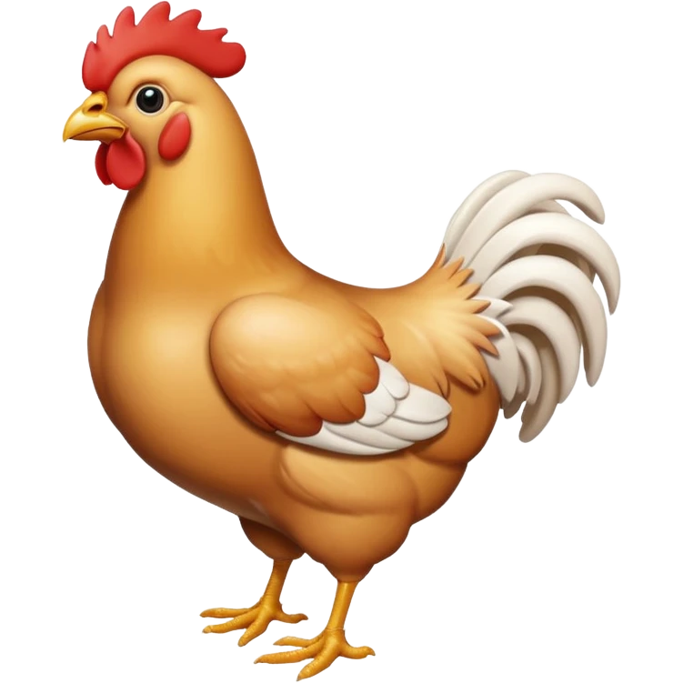 naked chicken emoji