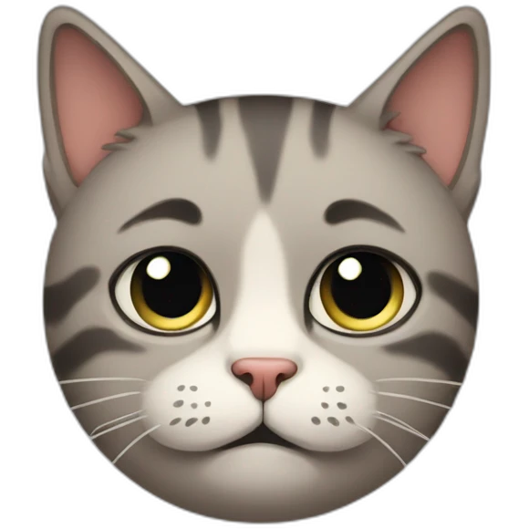 Sad cat emoji