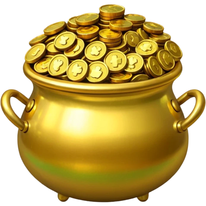 Pot of gold emoji
