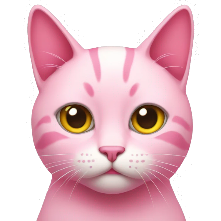 pink cat emoji
