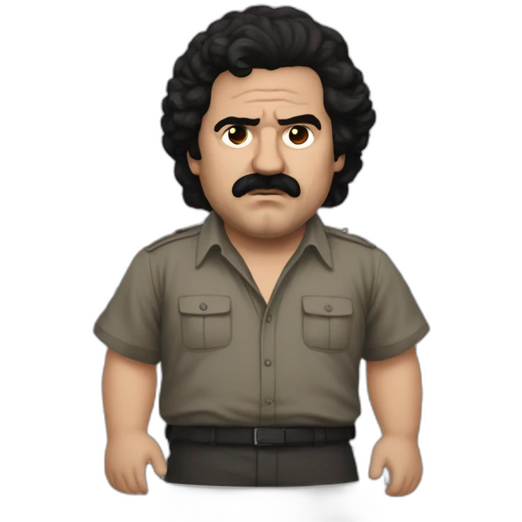 Pablo Escobar avec le Sharingan emoji