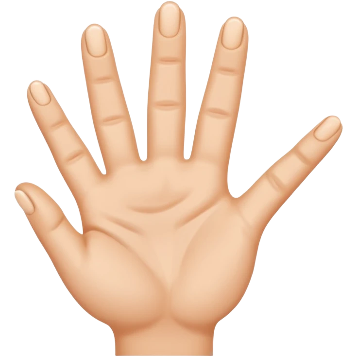 playful tickle represented as a hand with wiggling fingers and motion lines, cheerful and fun emoji