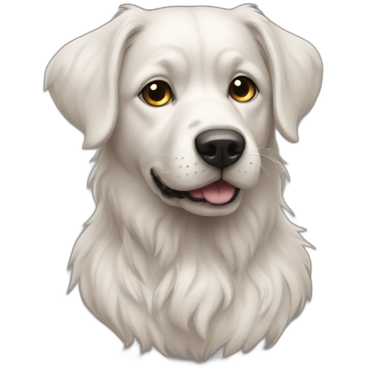 Chat sur le dis d un chien emoji