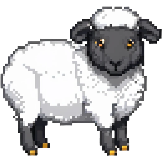 Minecraft sheep emoji