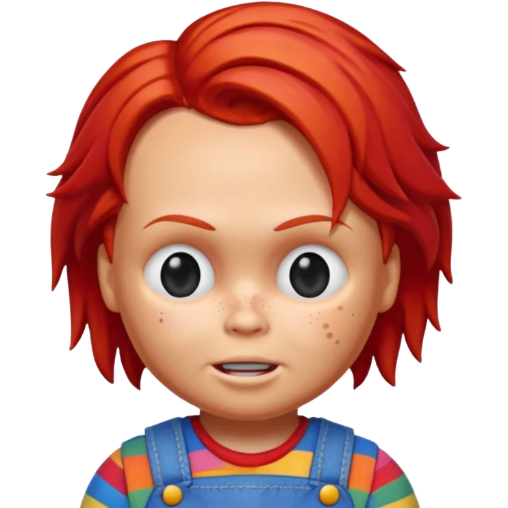 Un emojin de chuky emoji